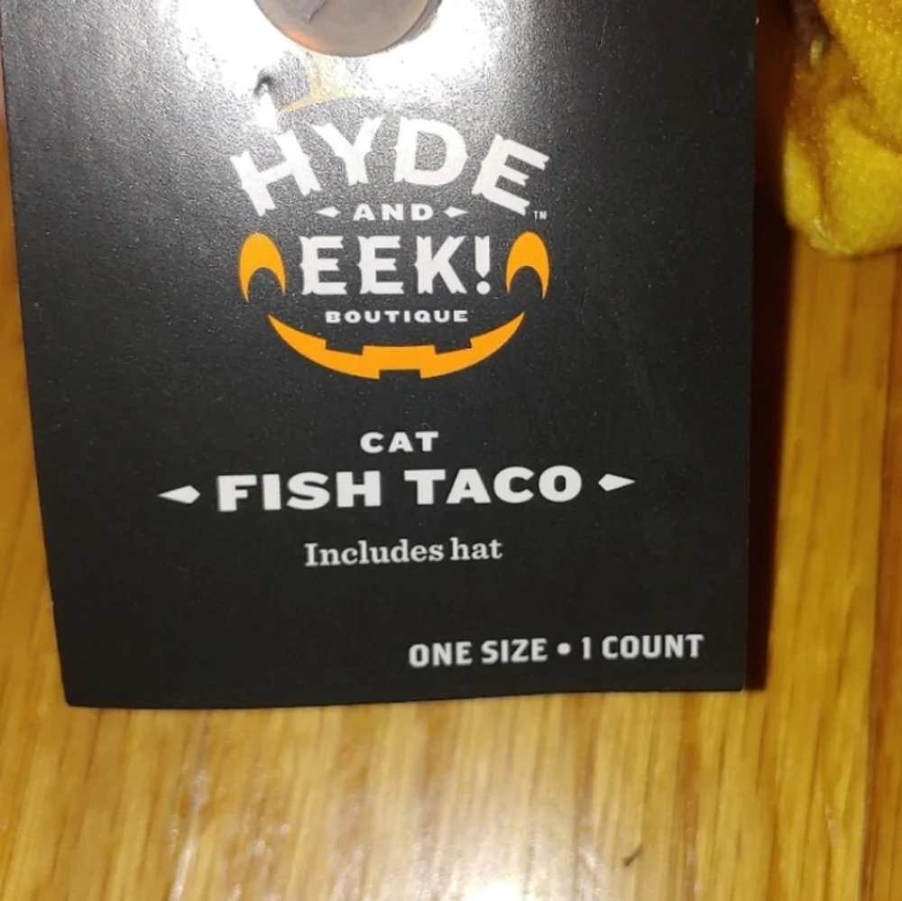 $5 Cat Fish Taco Hat Halloween Fiesta Cinco De Mayo Costume HYDE & EEK